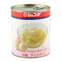 ジェフダ 白桃ダイスカット 850g