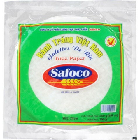 Safoco　ライスペーパー 22cm　250g