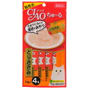 【ペットフード】いなば チャオちゅ〜る とりささみ 14g×4
