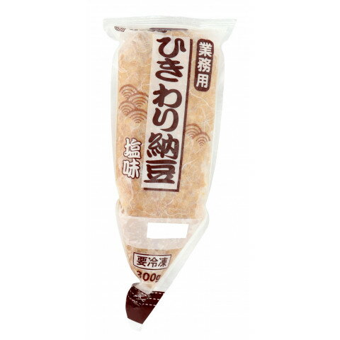 ジェフダ　ひきわり納豆(塩味)　300g