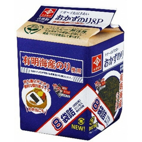 永井海苔 味付のりニューおかず8P 6枚×8
