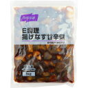 【NEW】【冷凍】 大豆油を使用した揚げなすを甘辛煮にしました。しっかりとした食感のなすは、ご飯のすすむ味付けです。ボイル調理やコンベクションオーブンでの調理が可能で、お惣菜や小鉢などのメニューにご使用いただけます。 ※在庫以上の数量をご希望の場合は、お手数ですがご注文前に弊社までお電話にてご連絡頂きたくお願い申し上げます。 名称【4/18追加】ニッスイ　E調理 揚げなす甘辛煮　1kg商品番号x01216010008製造者ニッスイ 東京都港区西新橋1-3-1販売単位kg保存方法冷凍賞味期限パッケージに記載規格（内容量）1kg(入り数不定)最終加工地中国(主原産地は異なる場合がございます。)ケース入数10kg調理方法●湯せん 凍ったままの商品を袋ごと熱湯の中に入れ、沸騰したお湯の中で15〜20分間温め、器に移してお召しあがりください。 ※取り出す際は、熱くなっていますので、やけどにご注意ください。 ●スチームコンベクションオーブン 凍ったまま充分蒸気のあがった蒸し器で袋ごと蒸してください。 スチームモード100％・100℃設定：15〜20分 ※取り出す際は、熱くなっていますので、やけどにご注意ください。原材料なす(中国)、たれ(水あめ、しょうゆ、ぶどう糖果糖液糖、砂糖、かつお調味エキス、こんぶエキス、唐辛子、寒天)、揚げ油(大豆油)／増粘剤(加工でん粉、キサンタン)、調味料(アミノ酸等)、カラメル色素、ミョウバン、(一部に小麦・大豆を含む)アレルギー小麦・大豆添加物表示増粘剤(加工でん粉、キサンタン)、調味料(アミノ酸等)、カラメル色素、ミョウバン※ご注意【免責】アミカネットショップでは、最新の商品情報をサイト上に表示するよう努めておりますが、メーカーの都合等により、商品規格・仕様（容量、パッケージ、原材料、原産国等）が変更される場合がございます。このため、実際にお届けする商品とサイト上の表記が異なる場合がございますので、ご使用前には必ずお届けした商品の商品ラベルや注意書きをご確認ください。さらに詳細な商品情報が必要な場合は、メーカー等にお問い合わせください。画像はイメージとなります。実際にお届けする商品とパッケージ等が異なる場合がございますので、予めご了承ください。