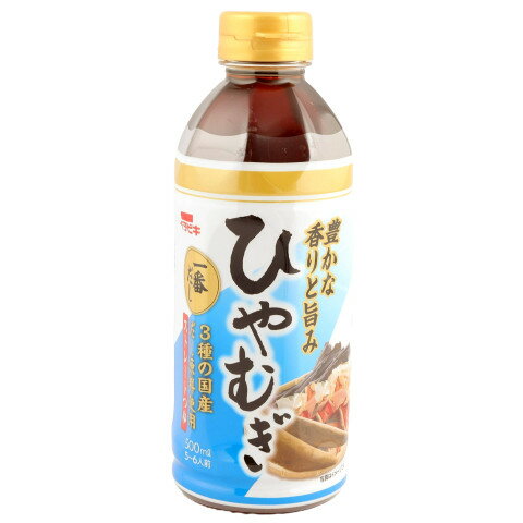 【夏商材　8月31日まで】イチビキ　ストレートひやむぎつゆ　500ml