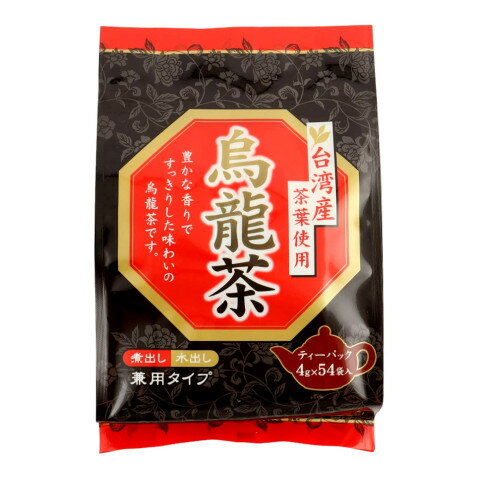 山陽商事　台湾産 烏龍茶ティーパック　4g×54