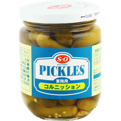 S:O コルニッションピクルス 230g S:O コルニッションピクルス 230g