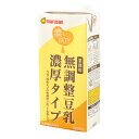 マルサン 無調整豆乳(濃厚タイプ) 1L