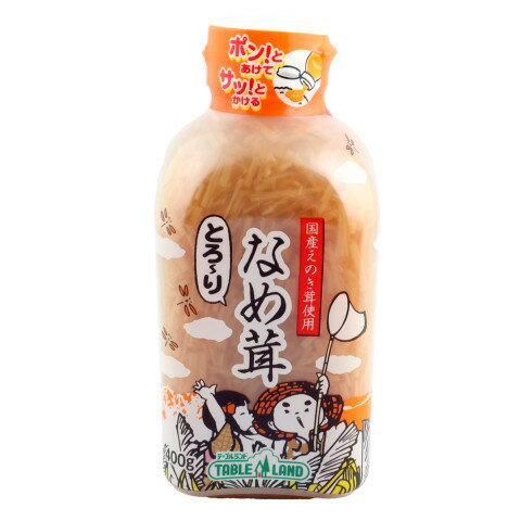 【5/28切替】テーブルランド とろ〜りなめ茸角ボトル 400g 【5/28切替】テーブルランド とろ〜りなめ茸角ボトル 400g