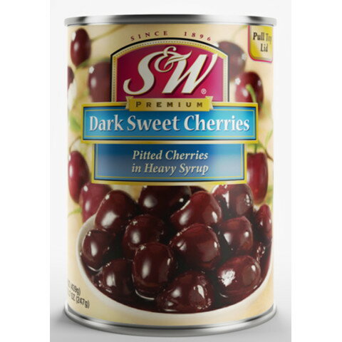 S&W ダークスィートチェリー 425g