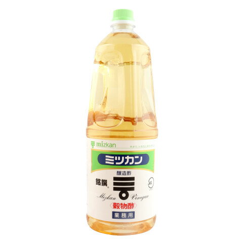 mizkan　穀物酢(銘撰)プラボトル　1.8L