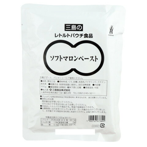 三島食品 ソフトマロンペースト 300g