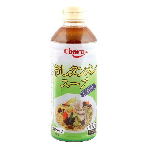 【夏商材　8月31日まで】エバラ食品　冷しタンメンスープえび塩仕立て　500ml