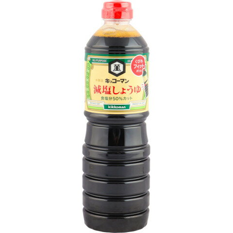 樂天商城 - キッコーマン　減塩しょうゆ　1L
