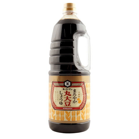 Rakuten - キッコーマン　まろやか丸大豆しょうゆ　1.8L