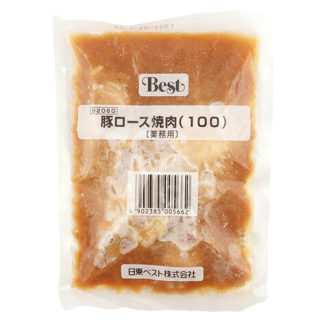 日東ベスト　豚ロース焼肉(100)　100g