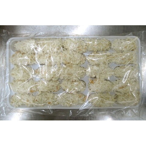 【秋冬商材　2月28日まで】川廣　広島産 カキフライ　500g(25個) amicashop-10015206 業務用食品アミカ楽天市場店 パッケージ画像