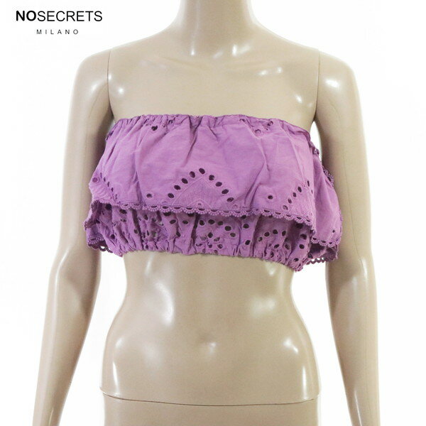 80%OFF 新品 ノーシークレッツ NO SECRETS トップス 42 ECS1373 Lサイズ パープル ...