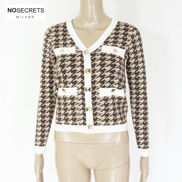 【スーパーSALE割引対象商品】75%OFF 新品 ノーシークレッツ NO SECRETS ニット 40 EKN753 S Mサイズ ..