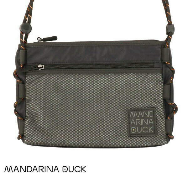 55%OFF 新品 マンダリナダック MANDARINA DUCK バッグ EOT858 ブラック レディース ショルダーバッグ カジュアルポシェット