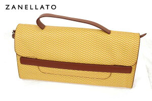 【スーパーSALE割引商品】80%OFF 新品 ザネラート ZANELLATO ニーナバッグ EOT321 イエロー レディース NINA M BLANDINE ブランディーン PVCキャンバス イタリア製 アウトレット
