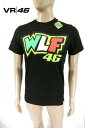 75 OFF 新品 VR46 ヴィアール46 Tシャツ M HCS146 Mサイズ ブラック メンズ 半袖 バレンティーノロッシ MOTO GP Gruppo Pritelli 春夏 アウトレット