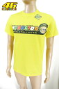 75 OFF 新品 VR46 ヴィアール46 Tシャツ S HCS150 Sサイズ イエロー メンズ カットソー バレンティーノロッシTHE DOCTOR Gruppo Pritelli アウトレット