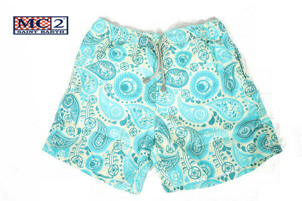 85%OFF 新品 セントバーツ ST.BARTH 水着 S HOT126 Sサイズ きなり柄 メンズ サーフパンツ 海パン トランクスタイプ 春夏 インポート アウトレット