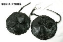 80%OFF 新品 ソニアリキエル SONIA RYKIEL オーナメント LOT1157 ブラック レディース マルチオーナメント コサージュ イタリア製 ア...