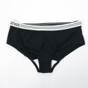 【スーパーSALE割引商品】90%OFF 訳あり 新品 アースタイル A-STYLE 下着 S LOT1605 Sサイズ ブラック レディース ショーツ パンツ ブランドロゴ入り コットン ID167220(4)