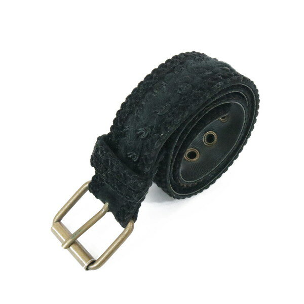 90%OFF 新品 アンドリューゲン ANDREW GN ベルト S LOT1570 Sサイズ ブラック レディース レザーベルト..