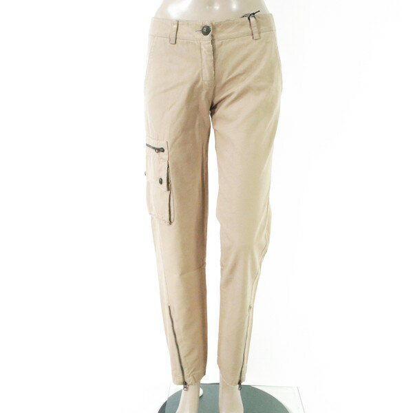 Rakuten - 90%OFF 新品 マッシモレベッキ MASSIMO REBECCHI パンツ 38 LPT3717 Sサイズ ベージュ レディース コットンパンツ カーゴパンツ カジュアルパンツ イタリア製