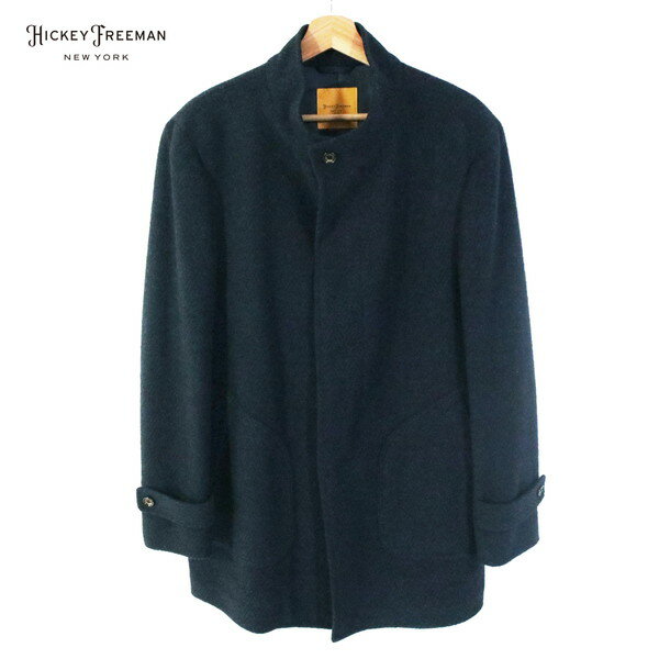【処分品】最高級HickeyFreeman カシミアコート men's XL 黒 楽天市場】ヒッキーフリーマン コートの通販