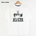 70%OFF 訳あり 新品 ミラショーン mila schon Tシャツ 50 MCS1329 LLサイズ ホワイト メンズ カットソー トップス 半袖 コット...