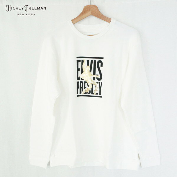 75%OFF 新品 ヒッキーフリーマン Hickey Freeman 長袖Tシャツ L MCS1345 Lサイズ ホワイト メンズ ロンT カットソー コットン ストレッチ プリント 日本製 169-500