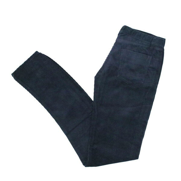 80%OFF 新品 アルベルトマラニ ALBERTO MARANI パンツ 48 MPT2966 Mサイズ ダークネイビー コーデュロイパンツ コットン 秋冬 Tb4057