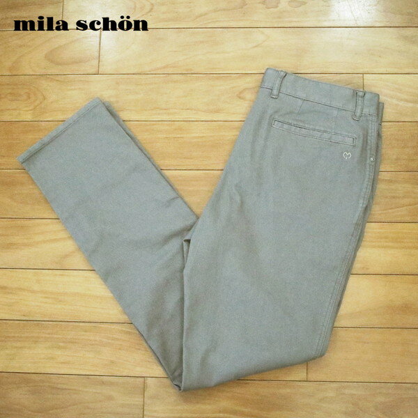 Sweat Pants - 85%OFF 訳あり 新品 ミラショーン mila schon パンツ 50 MPT3133 LL～3Lサイズ グレージュ カジュアルパンツ コットン×ポリエステル×ポリウレタン スウェット 秋冬 279-301