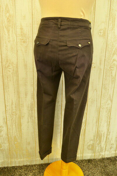 75%OFF 新品 +ピープル (＋)people 秋冬イタリア製綿パンツ28 MPT9 アウトレット