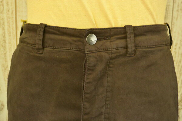 75%OFF 新品 +ピープル (＋)people 秋冬イタリア製綿パンツ28 MPT9 アウトレット