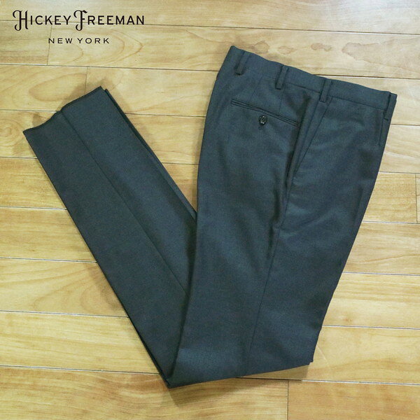 Rakuten - 80%OFF 新品 ヒッキーフリーマン Hickey Freeman パンツ 79 MPT3053 Mサイズ ネイビー スラックス ウール100% ビジネス 日本製 春秋 012-52F