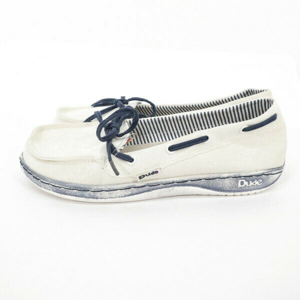 80%OFF ���� �إ��ǥ塼�ɥ��塼�� Hey Dude Shoes �����ե��� 40 MS232 26cm �ۥ磻�� ��� �� ����åݥ� �ɥ饤�ӥ󥰥��塼�� �����ȥ�å�