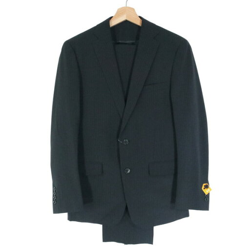 訳あり 新品 セカンドスタイル second style... スーツ A5 MSU1049 Mサイズ ブラック メンズ 2ボタン センターベント ポリエステル100% ストレッチ 洗えるスーツ ストライプ柄 百貨店 春夏 アウトレット 180005 訳あり 新品 セカンドスタイル second style... スーツ A5 MSU1049 Mサイズ ブラック メンズ 2ボタン センターベント ポリエステル100% ストレッチ 洗えるスーツ ストライプ柄 百貨店 春夏 アウトレット 180005