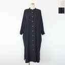 SALE 30 OFF KELEN (ケレン) ロング シャツ ワンピース ドット バンドカラー DOT SHIRT DRESS HOLLIT LKL23SOP2020 返品不可