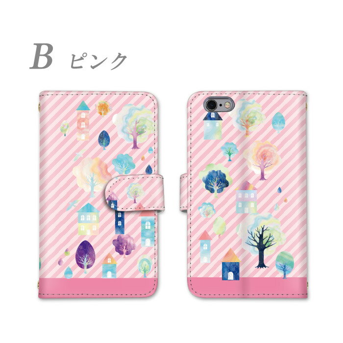 Galaxy Feel2 スマホケース 手帳型 全機種対応 スマホ SC-02L サムスン ストライプ カバー GalaxyFeel2 ケース カード収納 ミラー カードポケット ストラップ ストラップホール かっこいい かわいい 耐衝撃 スタンド機能 さむすん けーす すまーとふぉん けーす お洒落