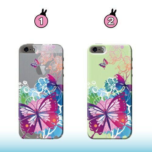 ハードケース 全機種対応 スマホケース AQUOS EVER SH-02J アクオス エバー ハード 蝶と新緑 docomo SHARP シャープ DM便送料無料 スマートフォン クリア加工 限定デザイン クリア加工 スマホ ハード カバー カメラ穴 ハード カバー スマホ カバー PU 耐衝撃 PU 全機種