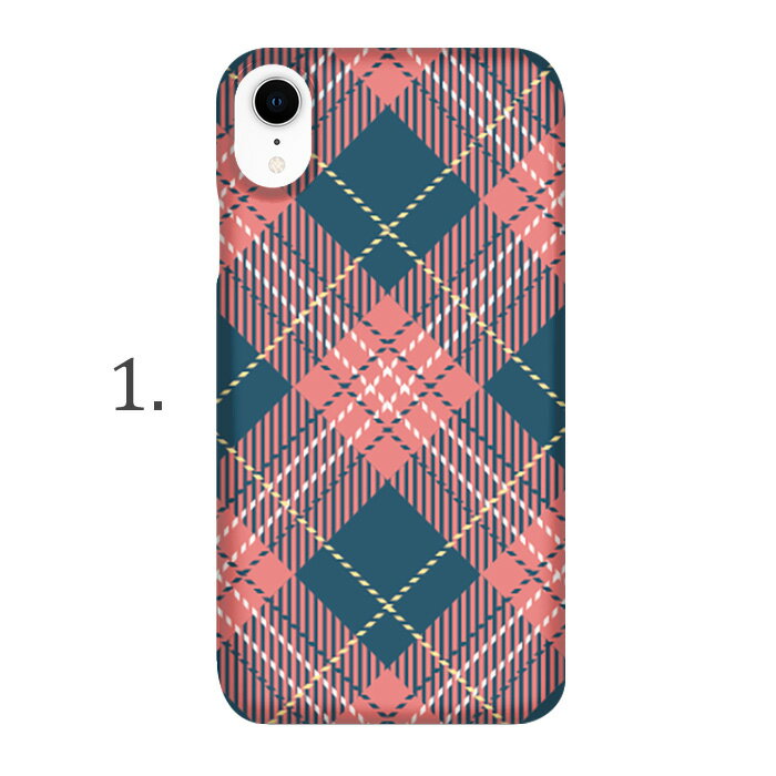 ハードケース 全機種対応 ネコポス 送料無料 スマホケース iphone12 iphone12mini iphone12pro iPhoneSE 第2世代 ナチュラルチェック au Apple ユニーク ポリウレタン スマートフォンケース カメラ PU 携帯カバー ハードカバー スマートホン クリアケース スマートフォン