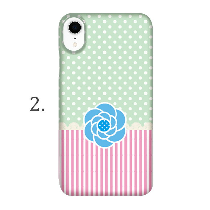 ハードケース 全機種対応 ネコポス 送料無料 スマホケース iphone12 iphone12mini iphone12pro iPhoneSE 第2世代 花柄/カメリア&Stripe iPhone 軽量 PU スマホ ハード カバー 鮮やか ハード カバー 多機種 クリア カバー ハードカバー 全機種 ハード モバイル ハード PU PU