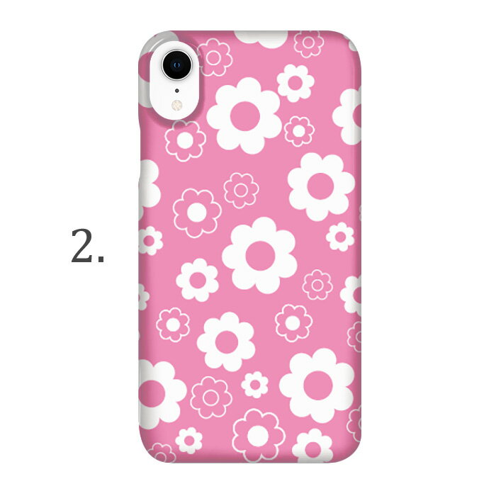 Xperia XZ ケース SOV34 ケース スマホケース エクスペリア XZ ハードケース シンプルデイジー au SONY ソニー DM便送料無料 スマートフォンケース 国内製造 おもしろ ハード 鮮やか ハードカバー ポリウレタン ケース ハード カバー 軽量 ハードカバー オリジナル PU