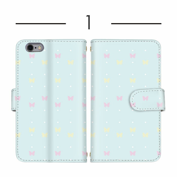AQUOS ケース スマホカバー 全機種対応 手帳型ケース iPhone SE3 iPhone 14 Pro Max Google ケース arrows ケース Galaxy S24 Pixel 7a すまほけーす 多機種対応 パステルカラー 蝶々 ちょうちょ プレゼント KYV47 SHG11 KY-51B 韓国 色違い エクスペリア LGV35 FARM061 S7 2