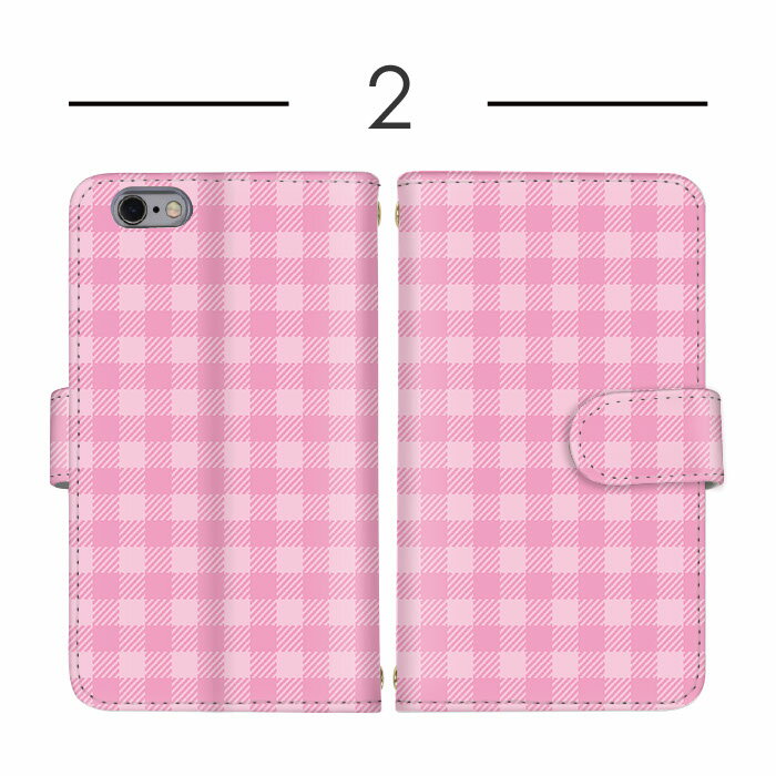 iPhone 8 Plus ケース アップルスマホケース 手帳型 シンプル 格子柄 大人 女子 総柄 アイフォン 8 Plus iPhoneケース 手帳型スマホケース お洒落 すまほケース すまーとふぉん 手帳型スマホケース 受注生産 携帯ケース