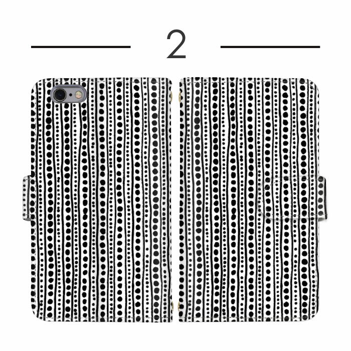 AQUOS ケース スマホカバー 全機種対応 手帳型ケース 携帯ケース Pixel ケース iPhone 15 iPhone 14 Pro Max 白黒 モノクロ シンプル ショルダー タイプ 多機種対応 iPhone 8 AQUOS wish2 アイフォン プレゼント SC-51D A302SO SOG10 ギフト 母の日 Libero 5G Xperia XZs