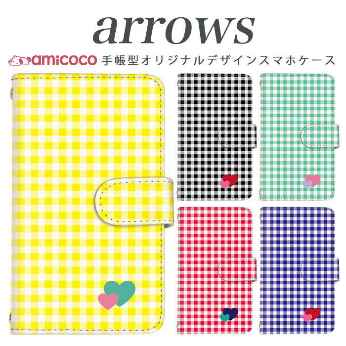 amicoco(アミココ) スマホケースで買える「スマホケース 手帳型 arrows nx f-01k アローズ f 04k arrows Be Fit SV arrows f04kケース f-01j f-02h f-04g f-02g f-05f f-01f f-06e f-05j f0-4k スマホカバー 携帯カバー 手帳型ケース スタンド式ケース 携帯 ケース 和柄 高品質 ギンガムチェック01 携帯ケース」の画像です。価格は1,980円になります。
